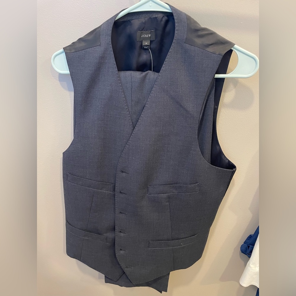 J. Crew Vest & Ludlow Suit-pant Set
